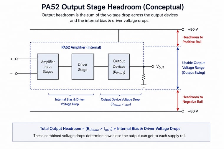 PA52 Output Stage Headroom